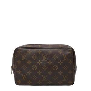 Louis Vuitton Monogram True Towel 23 Second Bag/Clutch Bag/Pouch M47524 Brown...